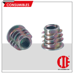 TUERCA INSERTO PARA MADERA